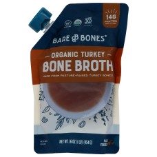 BARE BONES: Broth Bone Trky Org, 16 oz