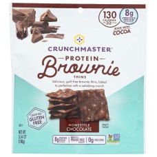 CRUNCHMASTER: Brownie Thin Hmstyl Choc, 3.54 oz