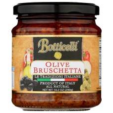 BOTTICELLI FOODS LLC: Bruschetta Olive, 10 oz