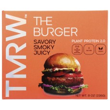 TMRW FOODS: Burger Plant Based protei, 8 oz