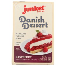 JUNKET: Dessert Raspberry Mix, 4.75 oz