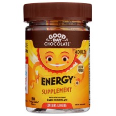 GOOD DAY CHOCOLATE: Energy Supplement, 50 pc