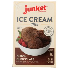 JUNKET: Ice Cream Dutch Choco Mix, 4 oz