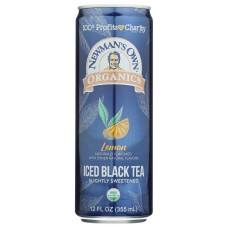 NEWMANS OWN ORGANICS: Iced Tea Lemon Org, 12 fo