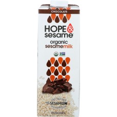 HOPE AND SESAME: Milk Ssame Choc Org, 33.8 fo