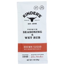 KINDERS: Seasoning Brwn Sgr Wd Grl, 1 oz