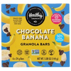 HEALTHY CRUNCH: Bar Choc Banana, 5.08 oz