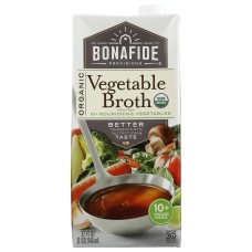 BONAFIDE: Broth Vegetable Og, 32 fo