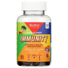 SUKU VITAMINS: Kids Immunity Gummy, 50 pc