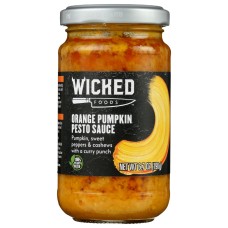 WICKED: Sauce Pesto Orange Pumpkn, 6.7 oz