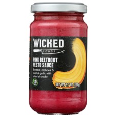 WICKED: Sauce Pesto Pink Beetroot, 6.7 oz