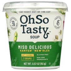 OHSOTASTY: Soup Newdle Miso Delcious, 0.57 oz