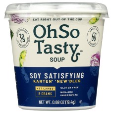 OHSOTASTY: Soup Newdle Soy Satsfying, 0.68 oz