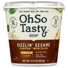 OHSOTASTY: Soup Newdle Szzlin Sesame, 0.72 oz