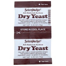 SEITENBACHER: Yeast Dry Active, 0.7 oz