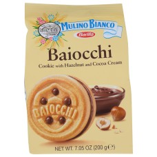 MULINO BIANCO: Cookies Baiocchi, 7.05 oz