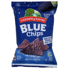 GARDEN OF EATIN: Chip Blue Trtla Org3, 1.5 oz