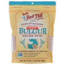 BOBS RED MILL: Wheat Bulgar Red Hard, 24 oz
