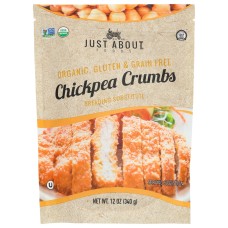 JUST ABOUT FOODS: Chickpea Crumbs, 12 oz