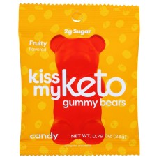 KISS MY KETO: Fruity Gummies, 0.80 oz