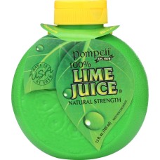 POMPEII: Juice Lime 100%, 13 oz