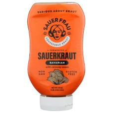 SAUER FRAU: Sauerkraut Mld Swt Bvrn, 18 oz