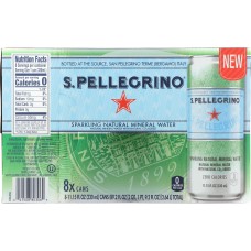 SAN PELLEGRINO: Water Sparkle Pack of 8, 89.26 oz