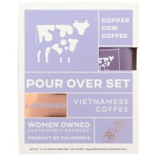 COPPER COW COFFEE: Tea Lavender, 7.4 oz