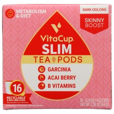 VITACUP: Tea Pods Slim, 16 ea