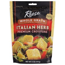 REESE: Crouton Whlgrn Ital Herb, 5 oz