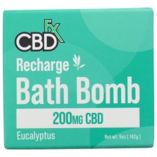 CBDFX: Bath Bomb Recharge Cbd, 1 pc