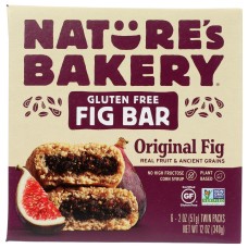 NATURES BAKERY: Bar Fig Gf 6Ct, 12 oz