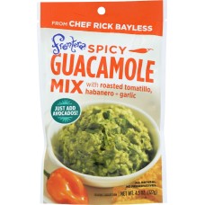 FRONTERA: Ssnng Pouch Guacamole Spicy, 4.5 oz