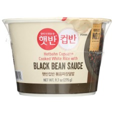 CJ FOODS: Cup Rice Blk Bean Sauce, 9.7 oz