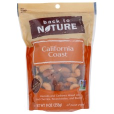 BACK TO NATURE: Nut Calif Coast Blend, 9 oz