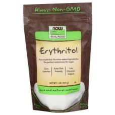 NOW: Sweetener Erythritol, 16 oz