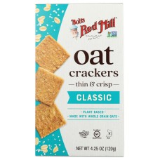 BOBS RED MILL: Crackers Oat Classic, 4.25 oz
