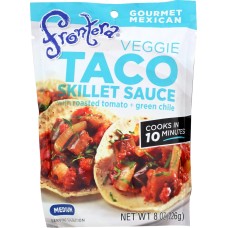 FRONTERA: Ssnng Pouch Veggie Taco, 8 oz