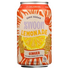 SWOON: Lemonade Ginger Zero Sugr, 12 fo