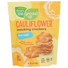FROM THE GROUND UP: Cracker Caul Snack Seaslt, 3.5 oz