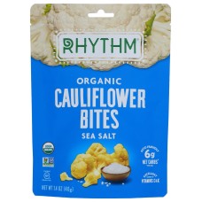 RHYTHM SUPERFOODS: Bites Cauliflwr Sea Salt, 1.4 oz