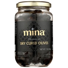 MINA: Olives Black Moroccan, 7 oz