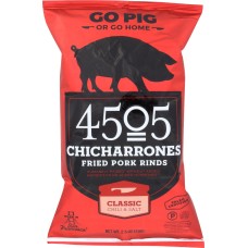 4505 MEATS: Chicharrones Chile & Salt, 2.5 oz
