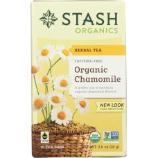 STASH TEA: Tea Chamomile Org, 18 bg