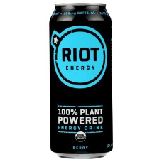 RIOT ENERGY: Drink Berry Riot Energy, 16 fo