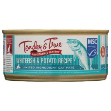 TENDER AND TRUE: Cat Fd Whitefish Potato, 5.5 oz