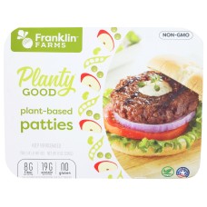 FRANKLIN FARMS: Burger Patties Plant Base, 8 oz