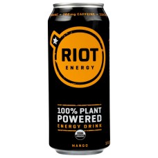 RIOT ENERGY: Drink Mango Riot Energy, 16 fo