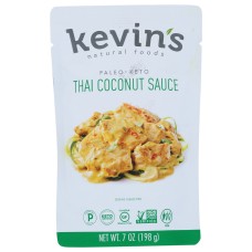 KEVINS NATURAL FOODS: Sauce Coconut Thai, 7 oz