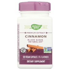 NATURES WAY: Cinnamon, 120 cp